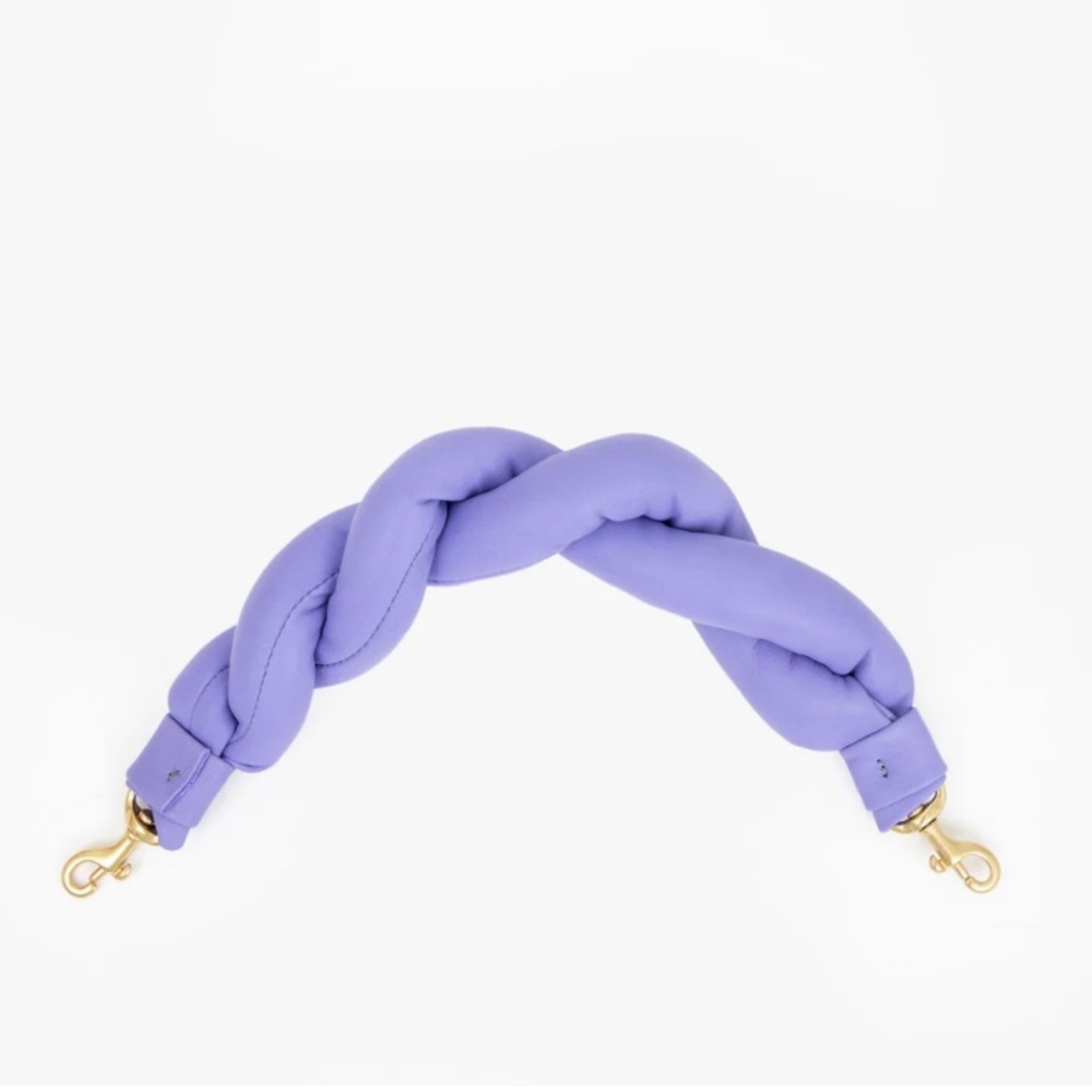 Clare V. Puff leather strap